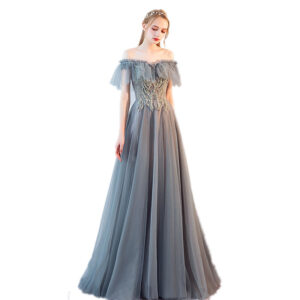 Fairy Evening Dress 8211 OneShoulder Polyester Long Gown - Luxurious Iconic Vibrant