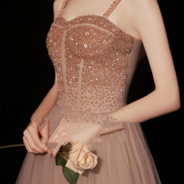 Beautiful Gold Bridesmaid Dress