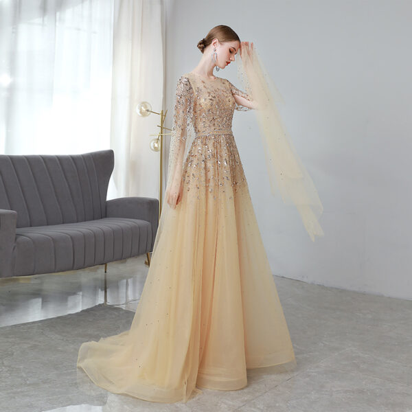 Beautiful Gold Evening Dresses